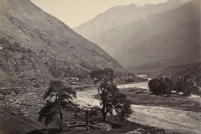 A view of the valley from Sultanpur in Kullu. This picture was clicked by Samuel Bourne, a British photographer, in the 1860s (Courtesy: British Library, London)