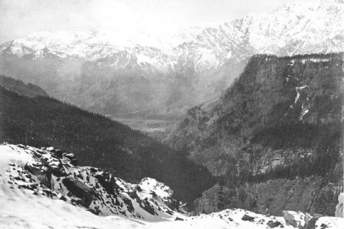 A photograph of Rohtang Pass clicked by Shuttleworth