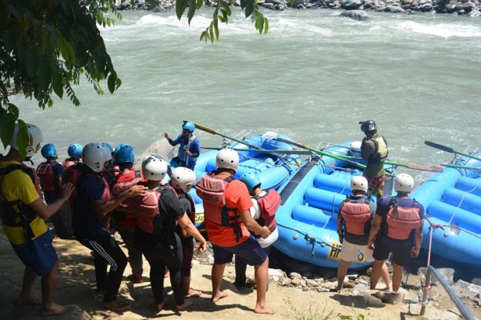 rafting in beas river