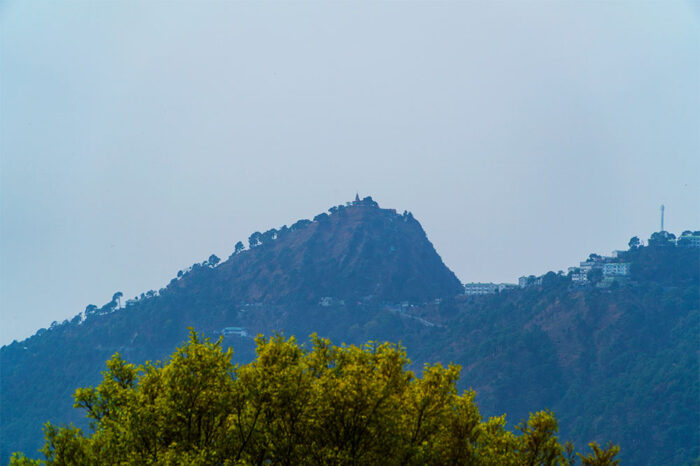 Monkey Point used to be called Tapp's Nose. A view of the Monkey Point as seen from Sanawar hills. (Photo: The Wildcone)