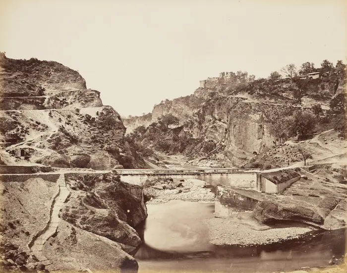 kangra fort in the 19th century
