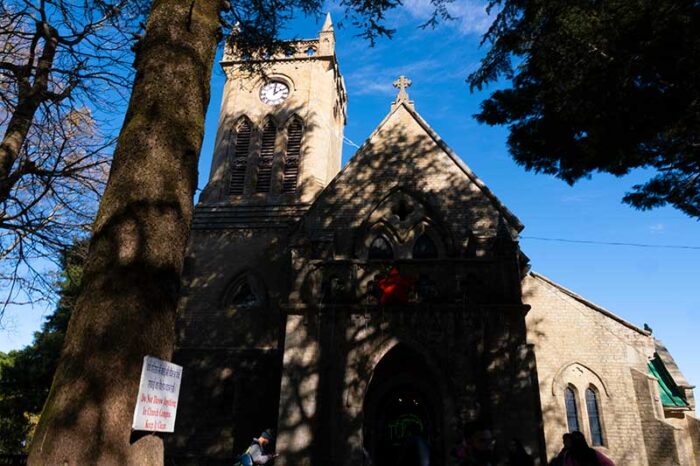 Kasauli Christ Church tower clock