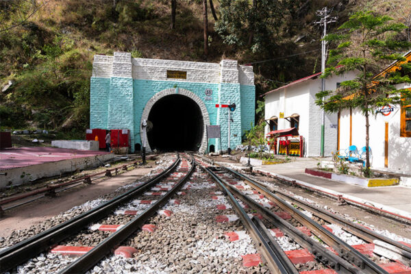 The Barog tunnel, also known as the Tunnel Number 33