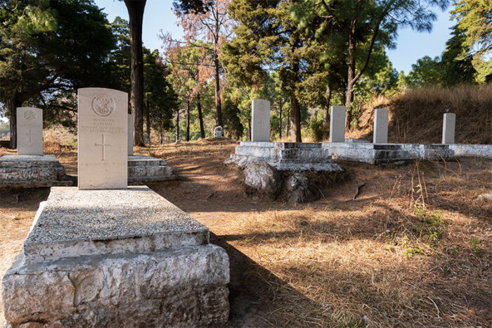 The Dagshai cemetery.