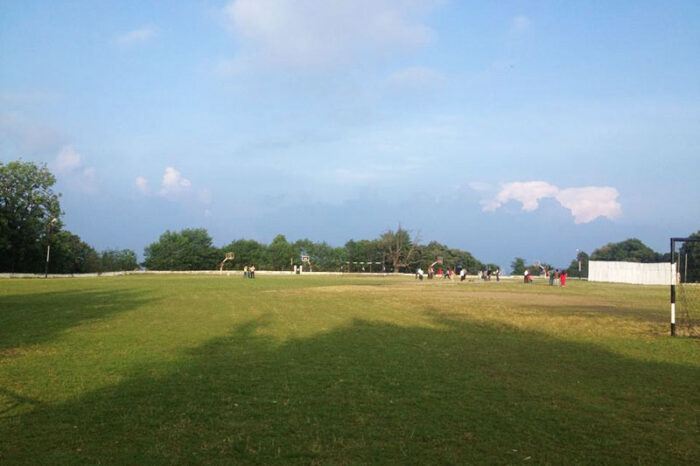 The cricket ground is at an altitude of 2286 meters.