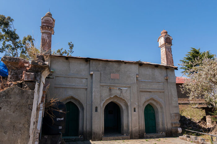 The mosque is believed to be from the times of Mughal emperor Aurangzeb.