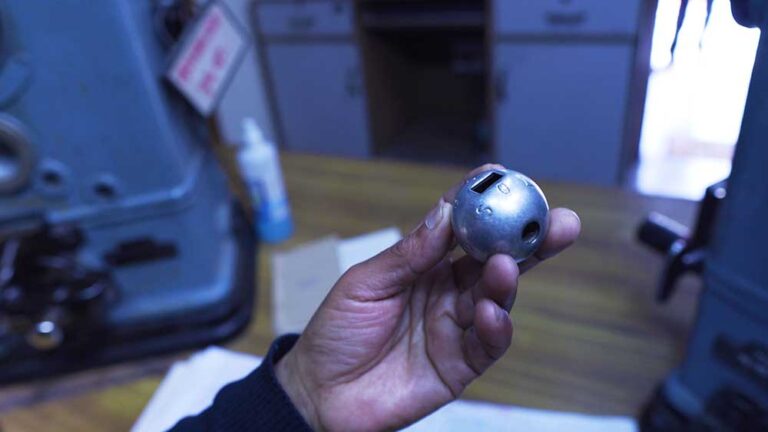 The Silver Ball That Prevents Toy Train Accidents