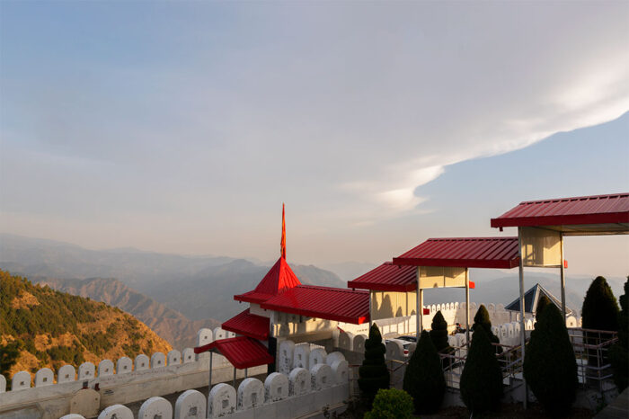 A view from the Kali Tibba, Chail.