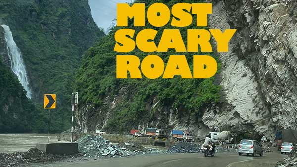 Most scary road