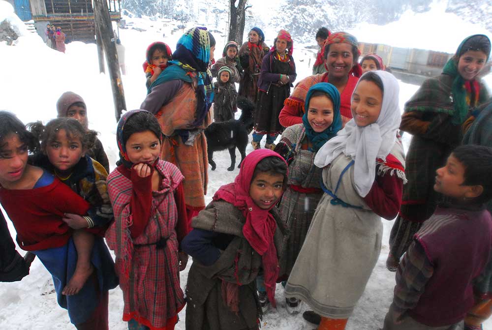 The children and women of Malana