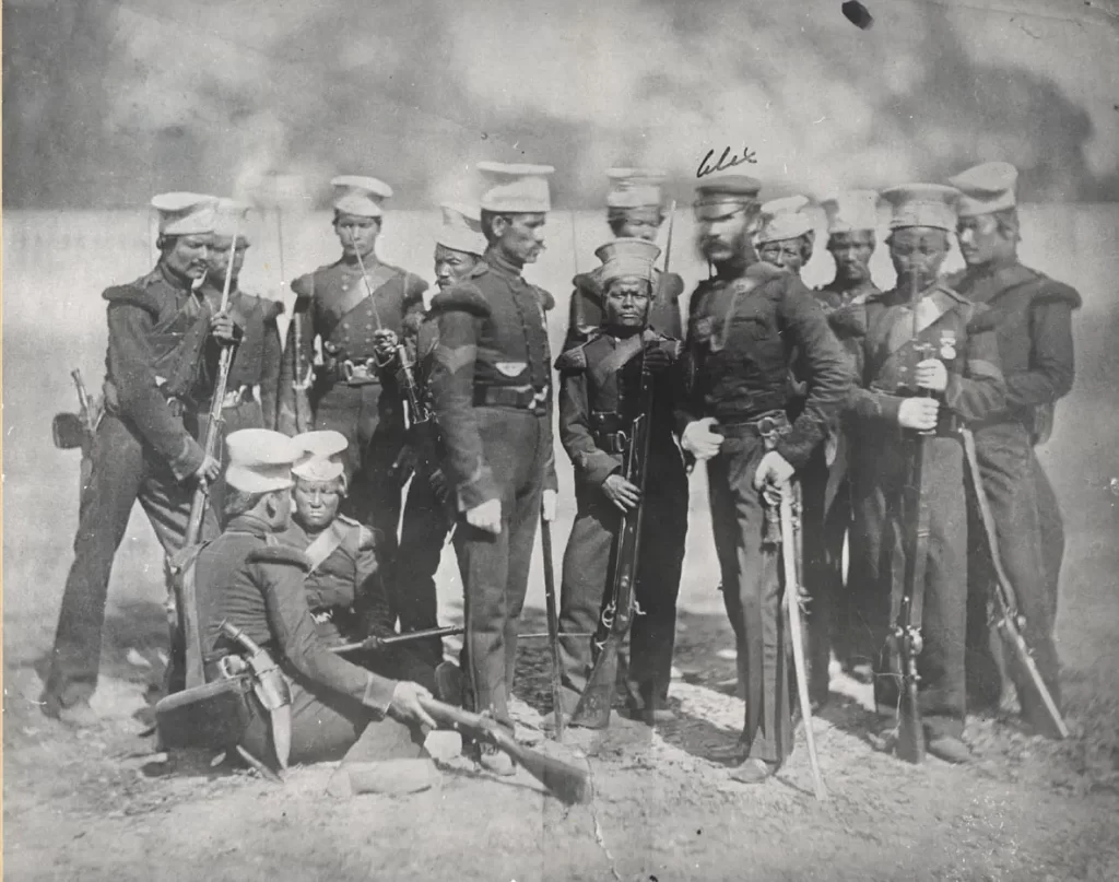 The Nasiri battalion in 1857