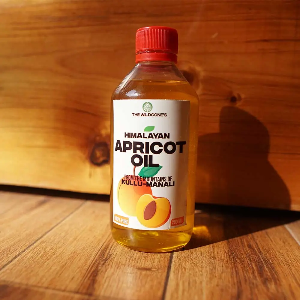 Himalayan apricot oil from Kullu Manali