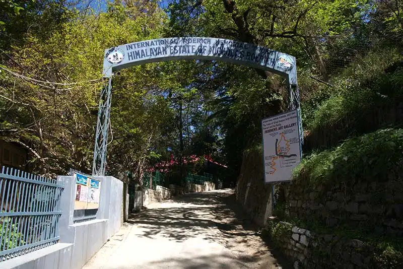 Entrance to Roerich Estate in Naggar