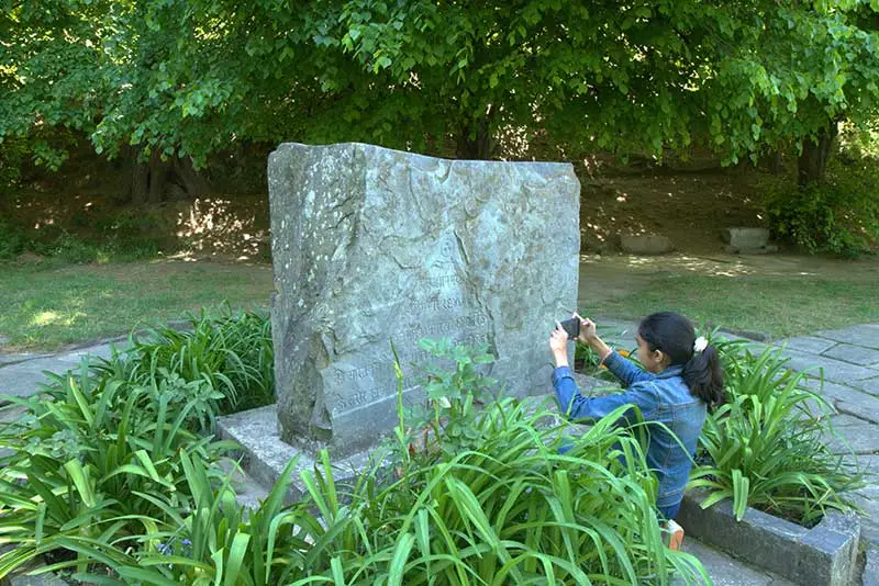 The samadhi of Roerich in Naggar.