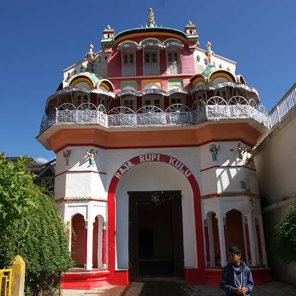 The palace of erstwhile Kullu royals in Kullu.