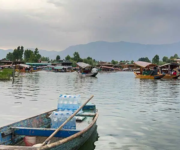 Dal lake in Srinagar