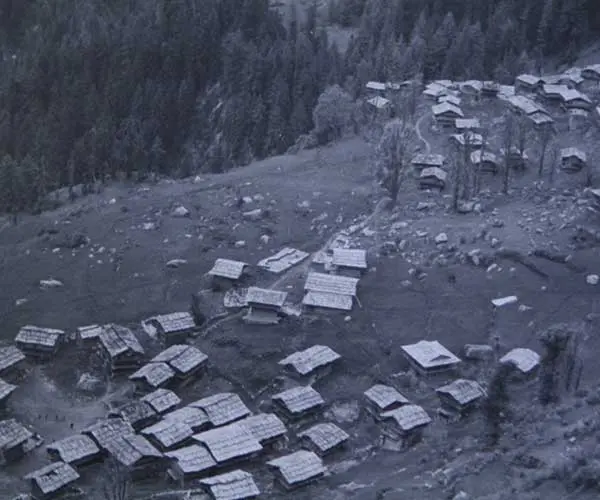 A view of Malana in 1950s 