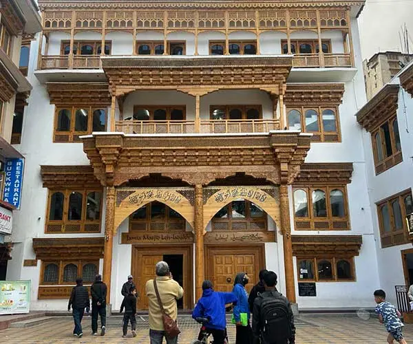 The mosque in Leh.