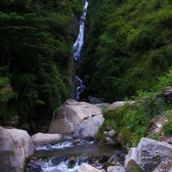 Jogini waterfall near Manali