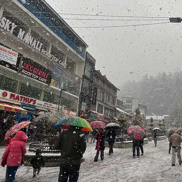 amount of snowfall has dropped in Himahal