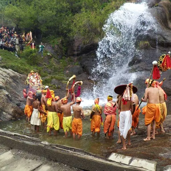 Rudranag waterfall on way to Kheerganga