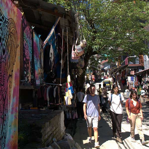 Old Manali is also called a hippie village