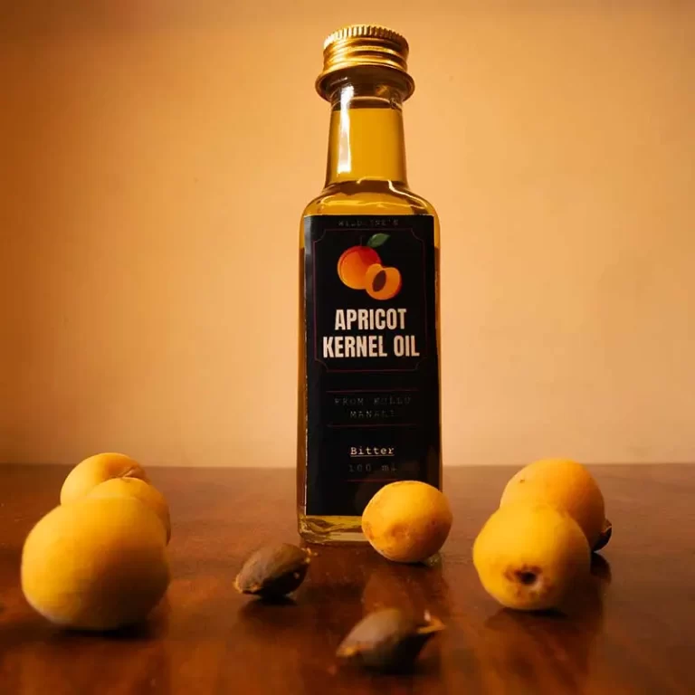 bitter apricot oil from kullu manali